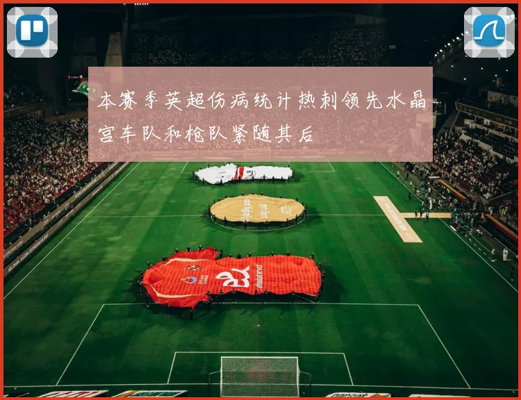 本赛季英超伤病统计热刺领先水晶宫车队和枪队紧随其后